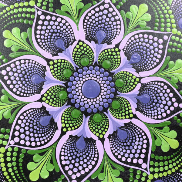 Lavender, handgemaltes Original – Bild 5
