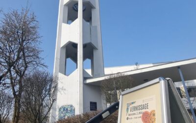 Vernissage in der Kirche – ein Nachmittag voller Begegnungen